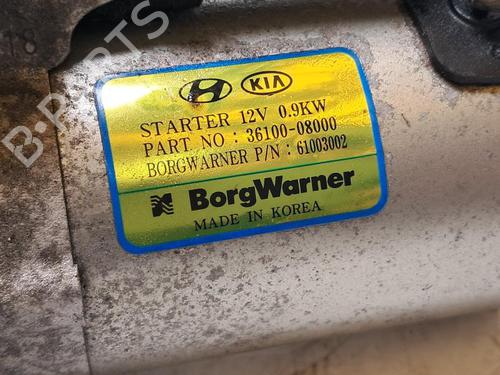 Startmotor KIA STONIC (YB) 1.0 T-GDi Eco-Dynamics+ | BP33195823M8  - Image 5