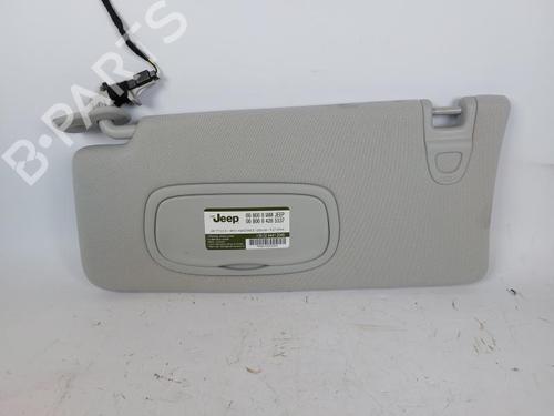 Used Left sun visor JEEP COMPASS (MP, M6, MV, M7) 1.6 CRD (120 hp) 23880147