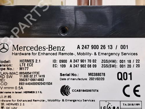 Engine control unit (ECU) MERCEDES-BENZ A-CLASS (W177) A 250 e (177.086) | BP37757383M57 - Image 6