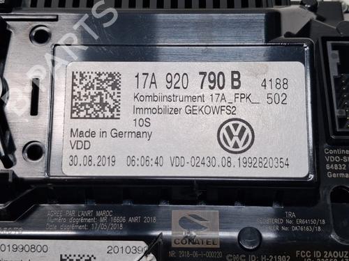 Instrument cluster VW T-ROC (A11, D11) 1.5 TSI | BP39634621C47 - Image 5