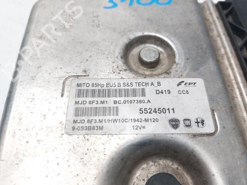 Engine control unit (ECU) ALFA ROMEO MITO (955_) 1.3 MultiJet (955AXT1A) | BP30505731M57