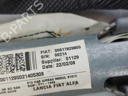 Right curtain airbag FIAT 500 (312_) 1.2 (312AXA1A) | BP23880910C12 