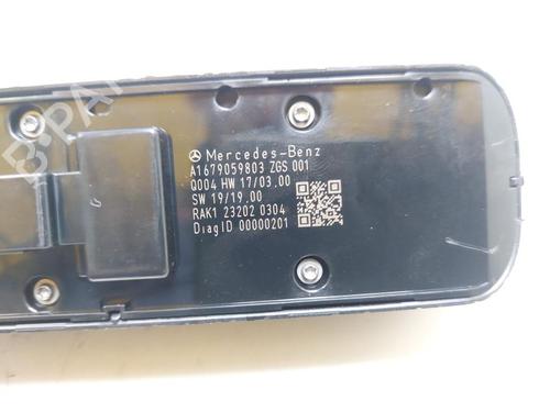 Left front window switch MERCEDES-BENZ A-CLASS (W177) A 180 d (177.010) | BP28618641I27 - Image 3
