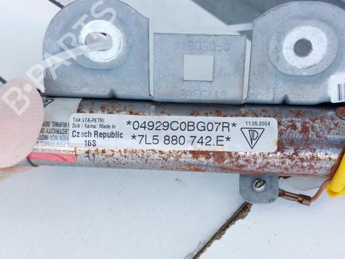 Right curtain airbag PORSCHE CAYENNE (9PA) 3.2 | BP15171866C12