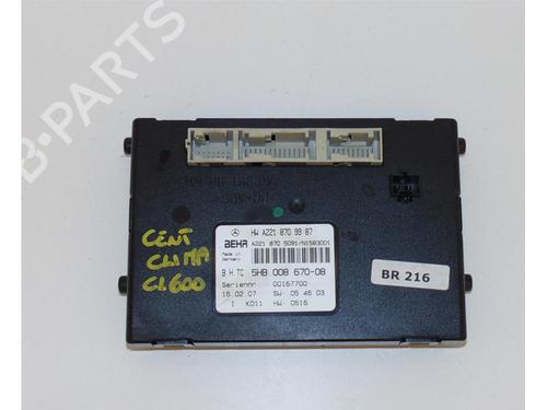 Used Engine control unit (ECU) MERCEDES-BENZ S-CLASS Coupe (C216) CL 600 (216.376) (517 hp) 15141445