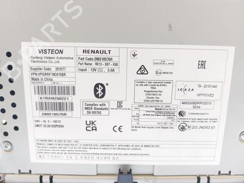 Radio DACIA SPRING EV (B6M1) | BP30505540E6 - Image 6