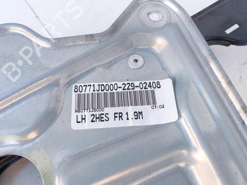 Front left window mechanism NISSAN QASHQAI I (J10, NJ10) 1.5 dCi | BP31010915C22