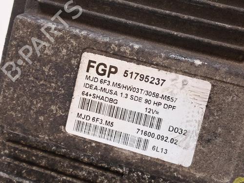 Engine control unit (ECU) FIAT IDEA (350_) 1.3 D Multijet | BP37513455M57 - Image 5