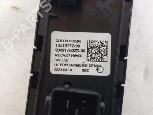 Left front window switch PEUGEOT 208 II (UB_, UP_, UW_, UJ_) 1.2 PureTech 100 | BP23947530I27 