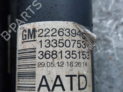 Right rear shock absorber OPEL MERIVA B MPV (S10) 1.3 CDTI (75) | BP15892596M19 