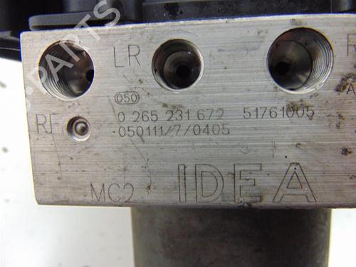 ABS pump FIAT IDEA (350_) 1.2 16V | BP15140394M43 