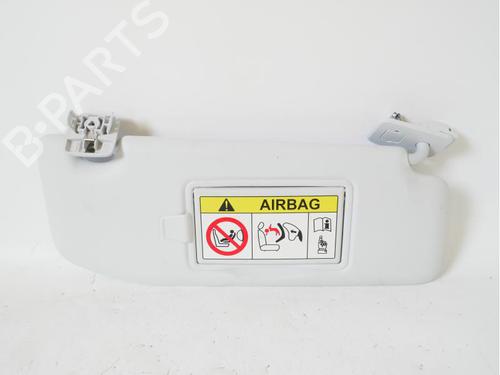 Used Right sun visor PEUGEOT 2008 I (CU_) 1.2 THP 110 / PureTech 110 (110 hp) 15149819