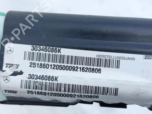 Right curtain airbag MERCEDES-BENZ R-CLASS (W251, V251) R 350 CDI 4-matic (251.022, 251.122) | BP15168726C12 