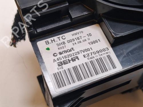 Climate control SMART FORTWO Coupe (451) 0.8 CDi (451.300) | BP40491954I5 - Image 5