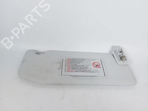 Høyre solskjerm PEUGEOT 208 I (CA_, CC_) 1.2 VTI 82 (82 hp) 15170410