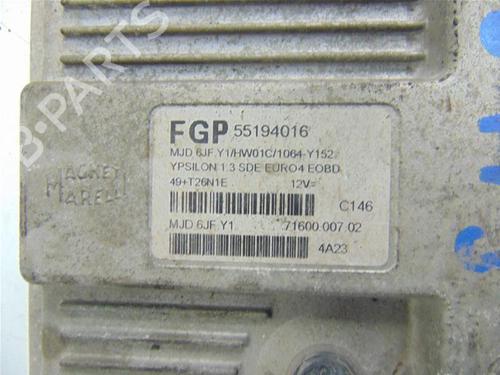 Engine control unit (ECU) LANCIA YPSILON (843_) 1.2 (843.AXA1A) | BP15140478M57 - Image 3