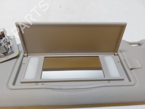 Left sun visor DS DS 3 / DS 3 CROSSBACK (UR_, UC_, UJ_) 1.5 BlueHDi 100 (UCYHYJ) | BP36694281I1 - Image 2