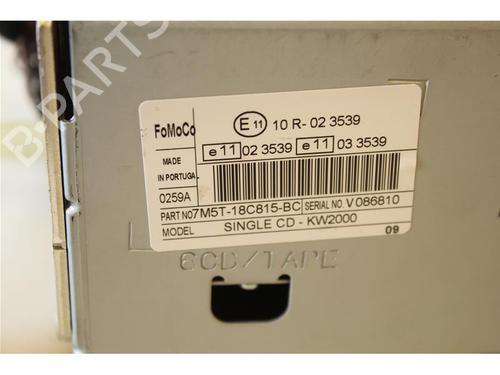 Radio FORD FOCUS II (DA_, HCP, DP) 1.6 TDCi | BP15144638E6 