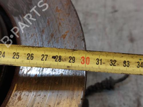 Left front steering knuckle RENAULT SCÉNIC III (JZ0/1_) 1.5 dCi | BP17203721M25