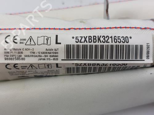 Left curtain airbag PEUGEOT 2008 II (UD_, US_, UY_, UJ_, UR_, UC_) 1.2 PureTech 130 (USHNS, URHNS) | BP17539891C11 