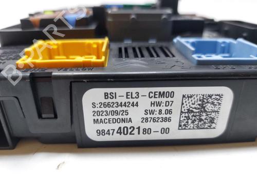 Fuse box CITROËN C3 III (SX) 1.2 PureTech 82 | BP31272666E1