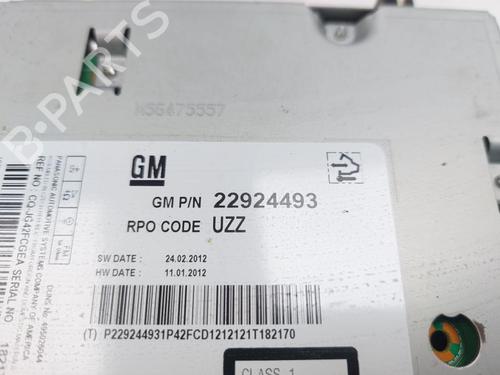 Radio OPEL ZAFIRA TOURER C (P12) 1.6 CNG (75) | BP24540520E6 