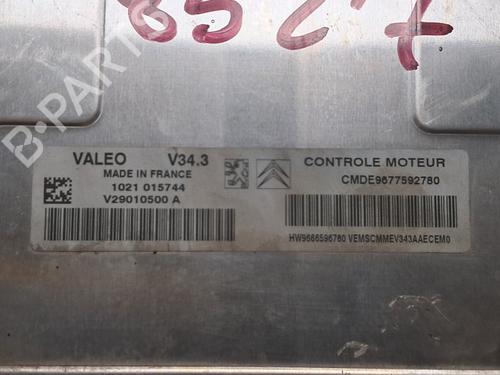 Engine control unit (ECU) PEUGEOT 206+ (2L_, 2M_) 1.1 | BP39067655M57  - Image 5