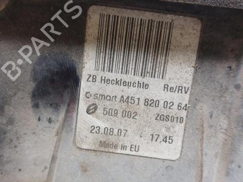 Right taillight SMART FORTWO Coupe (451) 0.8 CDi (451.300) | BP33197263C35 - Image 5