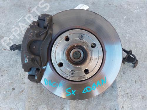 Used Left front steering knuckle DACIA LOGAN MCV (KS_) 1.5 dCi (KS0W) (86 hp) 15161291