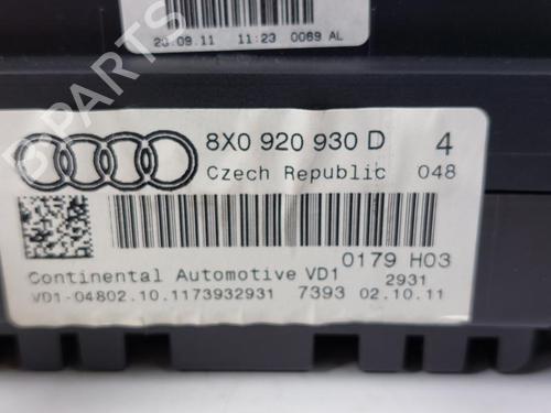 Instrument cluster AUDI A1 (8X1, 8XK) 1.6 TDI | BP15168477C47 