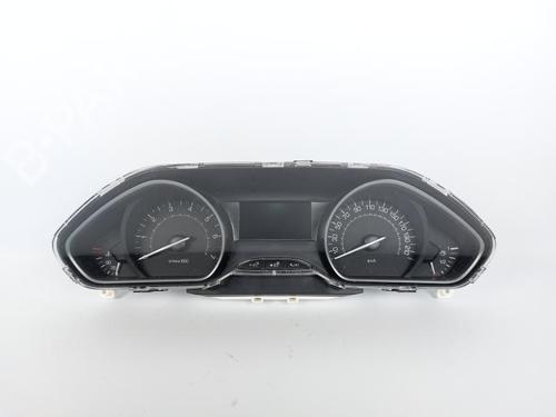 Used Instrument cluster PEUGEOT 208 I (CA_, CC_) 1.2 VTI 82 (82 hp) 15167546