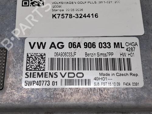 Engine control unit (ECU) VW GOLF PLUS V (5M1, 521) 1.6 BiFuel | BP36007617M57 - Image 5