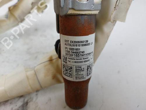 Left curtain airbag CHEVROLET CRUZE (J300) 1.6 | BP19411311C11 