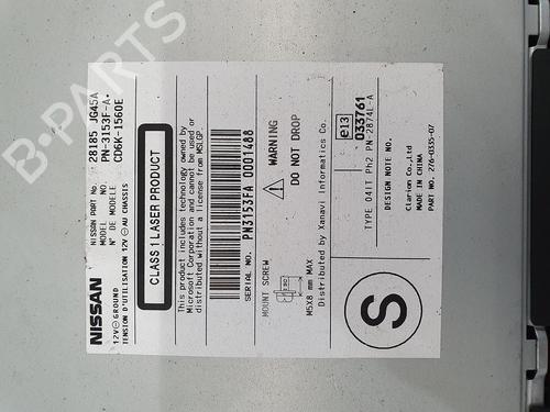 Radio NISSAN QASHQAI / QASHQAI +2 I (J10, NJ10, JJ10E) 2.0 dCi All-wheel Drive | BP15368170E6 