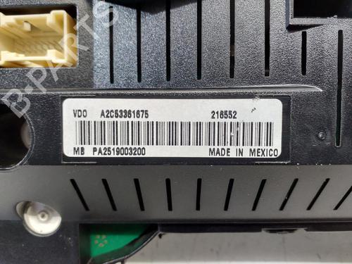 Instrument cluster MERCEDES-BENZ M-CLASS (W164) ML 350 CDI 4-matic (164.125, 164.124) | BP18600263C47 