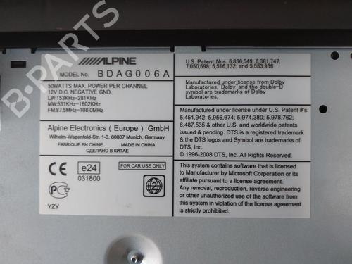 Bilradio MERCEDES-BENZ A-CLASS (W169) A 180 CDI (169.007, 169.307) | BP19669989E6 