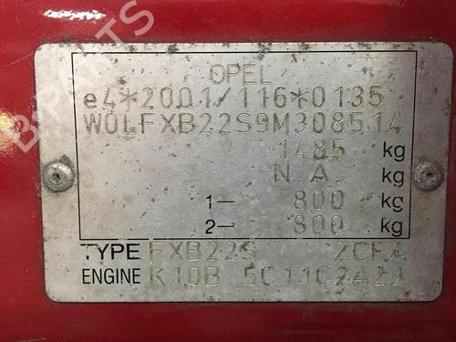 Left taillight OPEL AGILA (B) (H08) 1.0 (F68) | BP15368374C34 