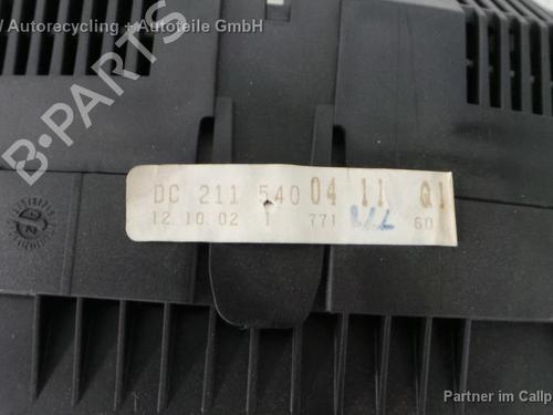 Control unit MERCEDES-BENZ E-CLASS (W211) E 200 CDI (211.004) | BP15361809M11 
