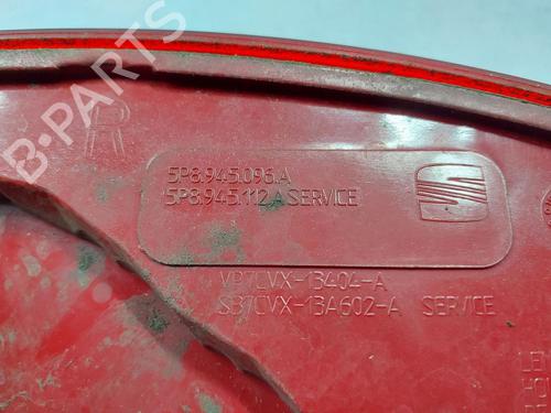 Right taillight SEAT ALTEA (5P1) 1.4 TSI | BP29622903C35 