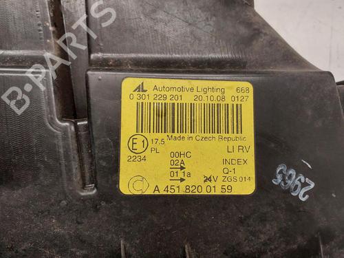 Left headlight SMART FORTWO Coupe (451) 1.0 (451.331, 451.380) | BP31936091C28 