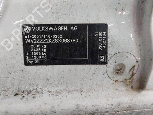 Left mirror VW CADDY III MPV (2KB, 2KJ, 2CB, 2CJ) 1.9 TDI | BP27171094C26 