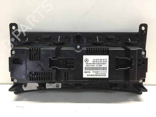 Climate control MERCEDES-BENZ E-CLASS (W212) E 200 CDI / BlueTEC (212.005, 212.006) | BP15365893I5 