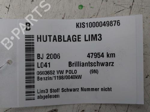 Rear parcel shelf VW POLO (9N_, 9A_) 1.2 | BP22685075C85 