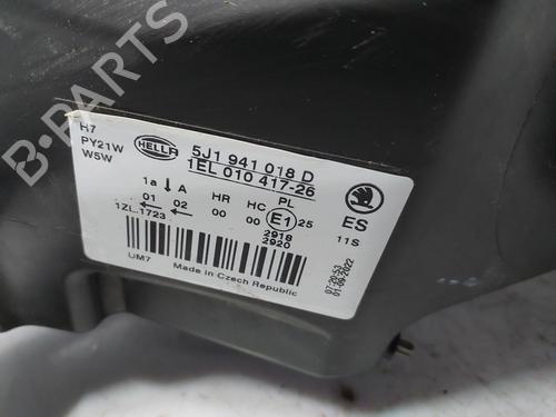Right headlight SKODA FABIA II Combi (545) 1.2 | BP38227455C29 - Image 4