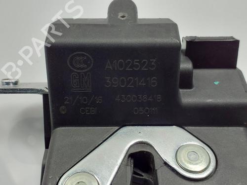Bagklap lås OPEL CORSA E (X15) 1.2 (08, 68) (69 hp) 16448676