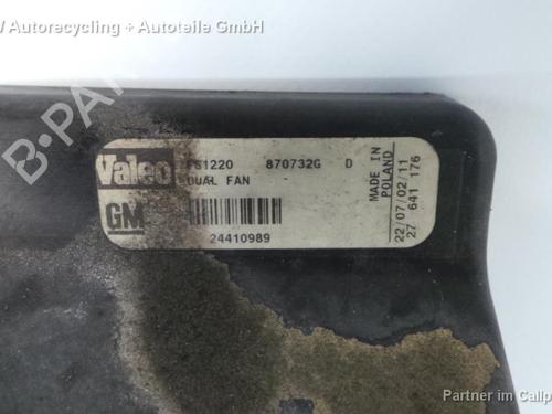 Køleventilator elektrisk OPEL VECTRA C (Z02) 2.2 16V (F69) (147 hp) 15362641