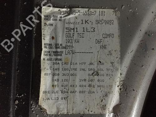 Gearbox VW GOLF PLUS V (5M1, 521) 1.4 TSI | BP16073600M3 