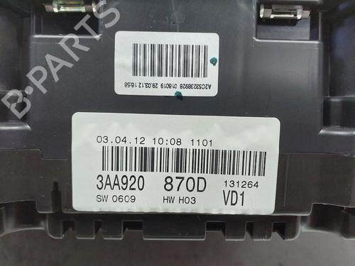 Instrument cluster VW PASSAT B7 Variant (365) 2.0 TDI | BP32716628C47  - Image 5