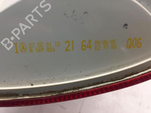 Left taillight MERCEDES-BENZ B-CLASS Sports Tourer (W245) B 180 CDI (245.207) | BP21583966C34 