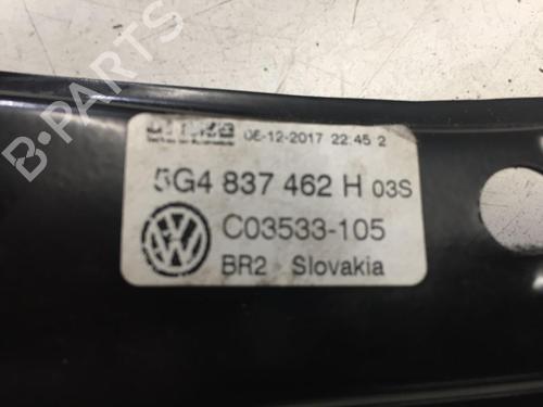 Front right window mechanism VW GOLF VII (5G1, BQ1, BE1, BE2) 1.0 TSI | BP18463238C23 